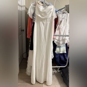 Chic White Formal Dress